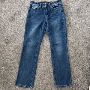 Judy Blue Men's Straight Jeans in Deep Blue